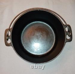 Vtg. Griswold N° 7 Cocotte 2603 Utilisée Voir Photos Attentivement Pas de Couvercle, Logo Incliné