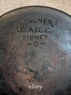 Vtg WAGNER WARE No 8 Rôtissoire Drip Drop en Fonte Casserole Néerlandaise avec Couvercle