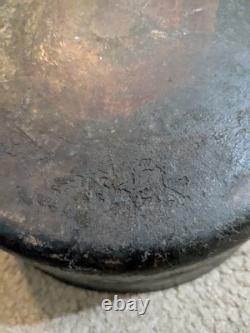 Vtg WAGNER WARE No 8 Rôtissoire Drip Drop en Fonte Casserole Néerlandaise avec Couvercle