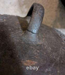 Vtg WAGNER WARE No 8 Rôtissoire Drip Drop en Fonte Casserole Néerlandaise avec Couvercle