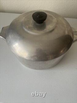 WAGNER WARE Sidney O Magnalite 4248 P Rôtissoire Four Hollandais, 5 Qt Aluminium Vintage