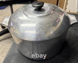 Wagner Ware Magnalite Sidney 4249 Marmite de 6 Quartes avec Couvercle et Grille