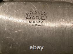 Wagner Ware Magnalite Sidney O Cocotte en fonte d'aluminium avec grille de rôtissage GRANDE 17 qt
