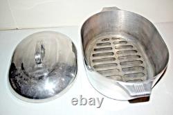 Wagner Ware Magnalite vintage 4265-P avec couvercle et dessous-de-plat, rôtissoire de Pâques, cocotte en fonte
 <br/>	