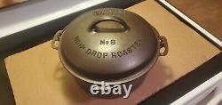 Wagner Ware Sidney -O- 1268 Faitout en Fonte 10 Rôtissoire/1268 Couvercle Drip Drop