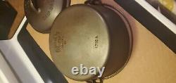 Wagner Ware Sidney -O- 1268 Faitout en Fonte 10 Rôtissoire/1268 Couvercle Drip Drop