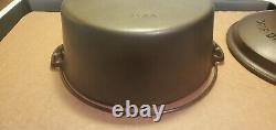 Wagner Ware Sidney -O- 1268 Faitout en Fonte 10 Rôtissoire/1268 Couvercle Drip Drop