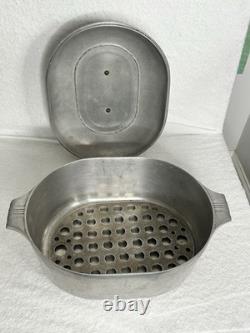 Wagner Ware Sidney O Magnalite 4265M rôtissoire cocotte avec couvercle 8 qt dessous-de-plat