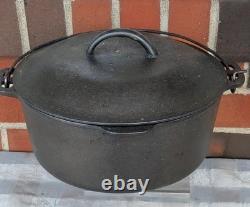 Wagner Ware Sidney -o- Cocotte 1268j Couvercle bail